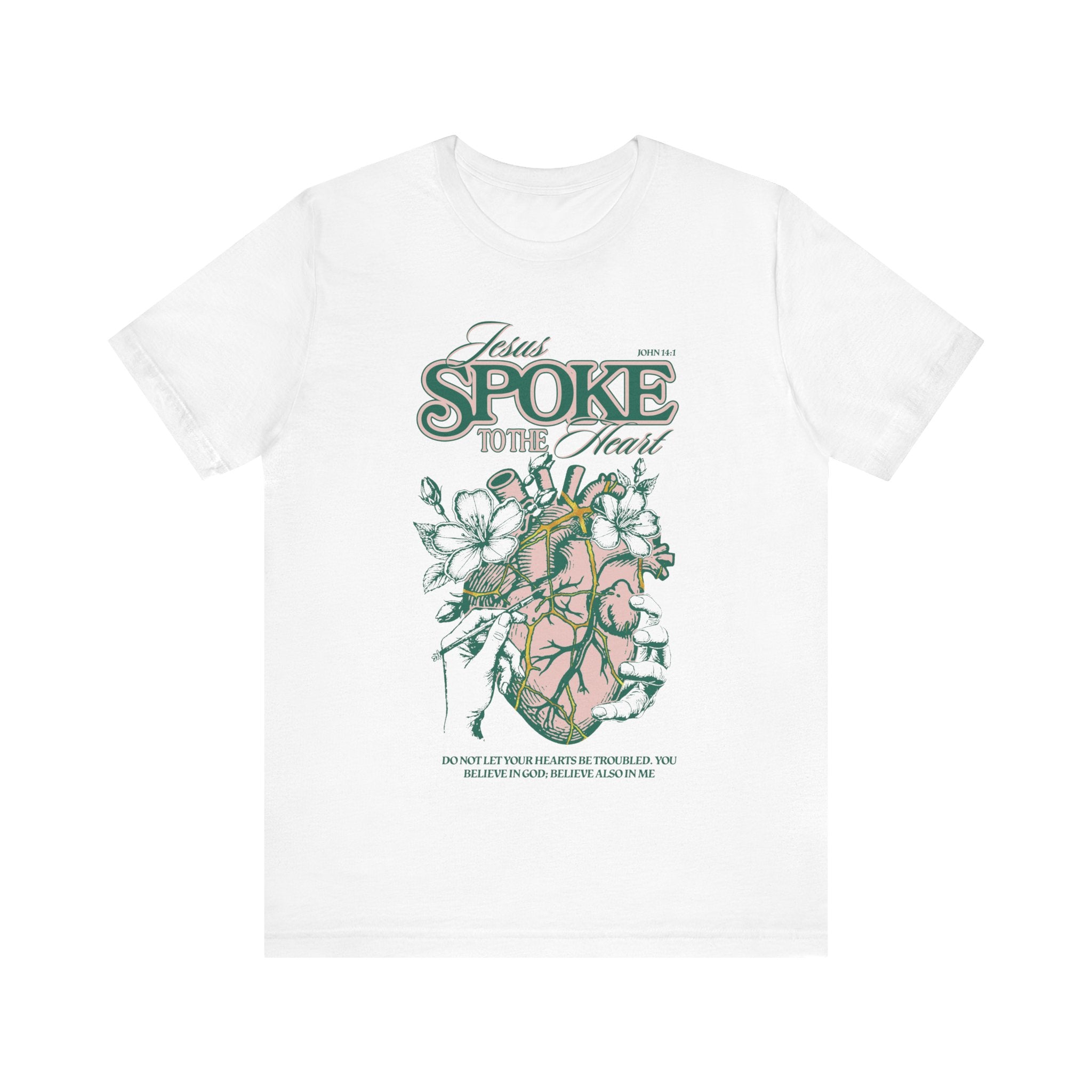 Jesus Spoke To The Heart Tee