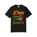 I Thrive On Chaos And Questionable Snacks Retro Tee