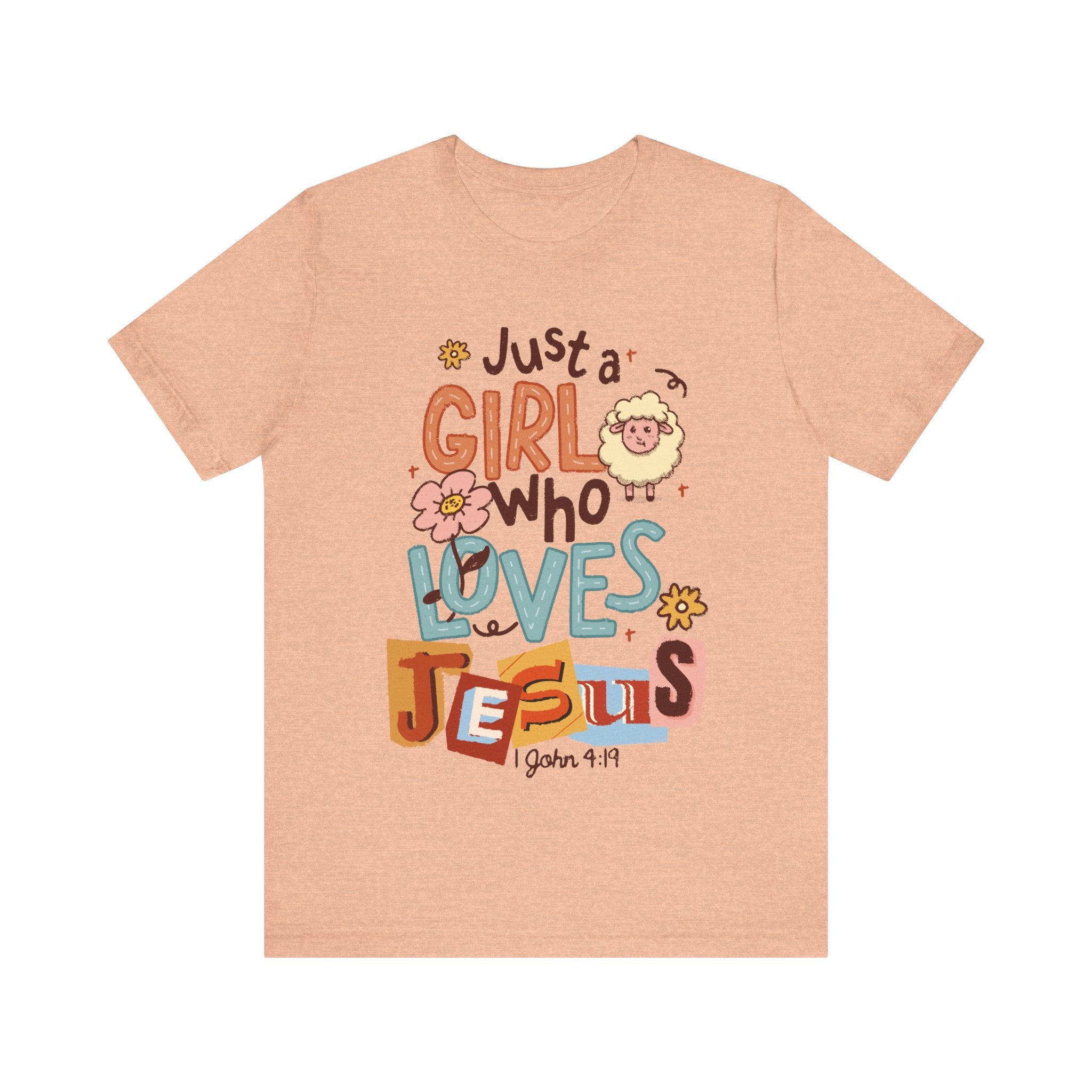 Just A Girl Who Loves Jesus Tee