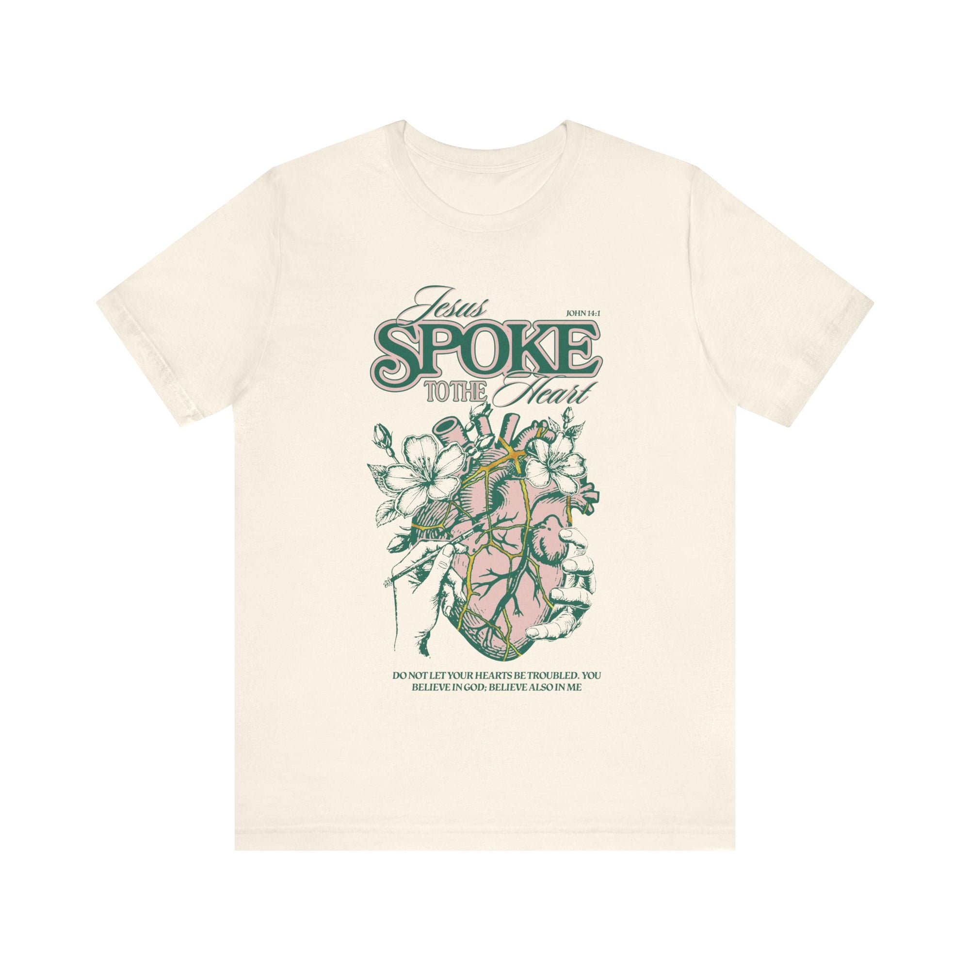 Jesus Spoke To The Heart Tee